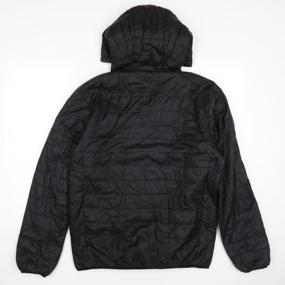 Mens UK Size M Greenwoods Black Puffer Jacket