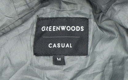 Mens UK Size M Greenwoods Black Puffer Jacket