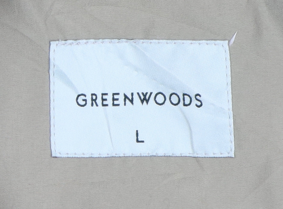 Mens UK Size L Greenwoods Beige