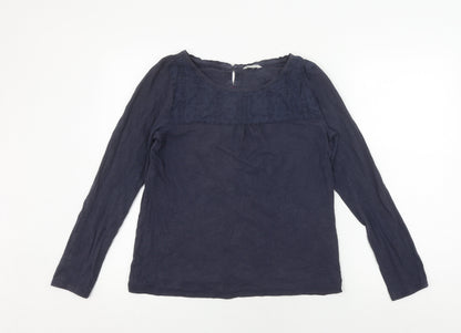Womens UK Size 12 White Stuff Blue  Blouse