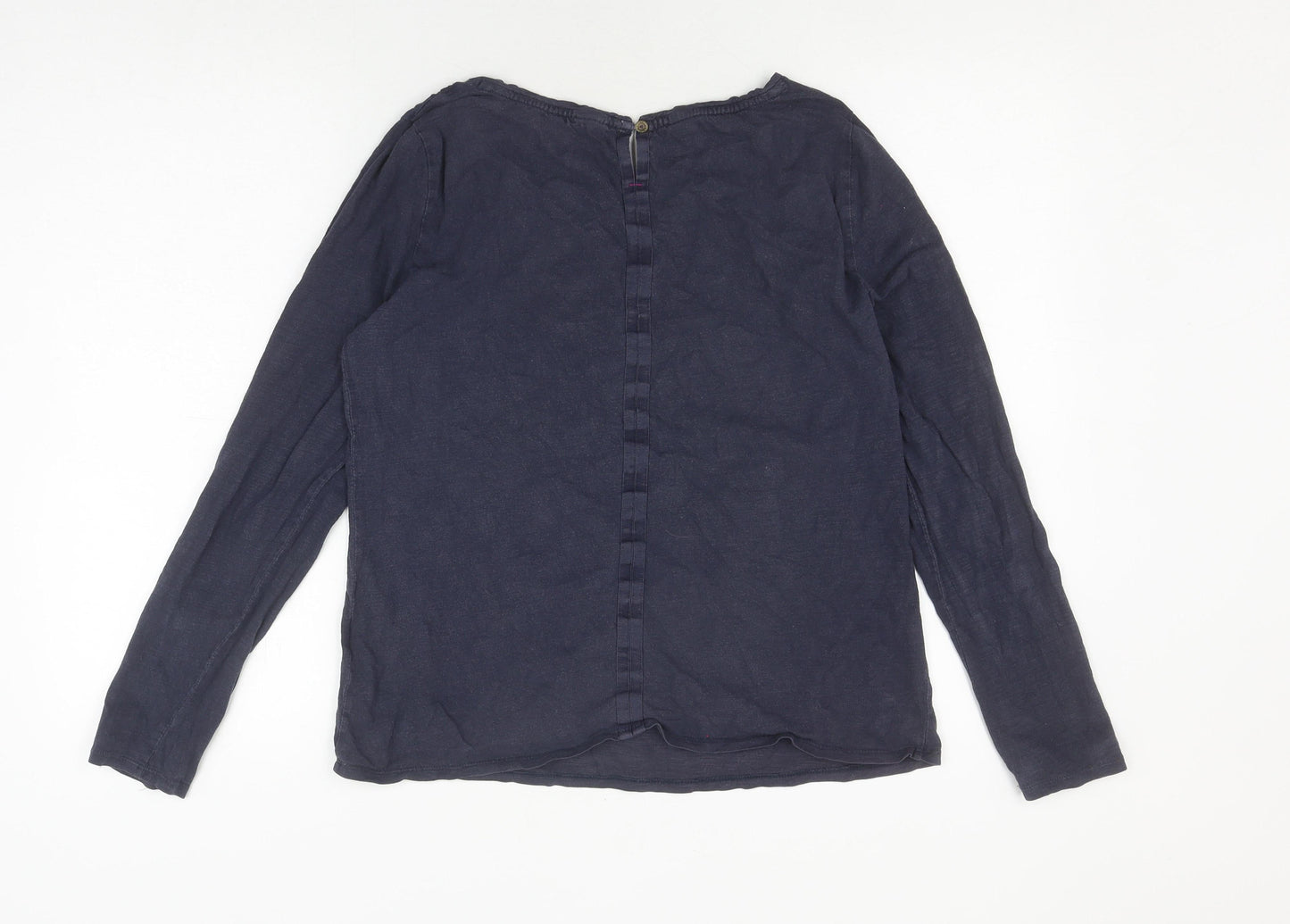 Womens UK Size 12 White Stuff Blue  Blouse