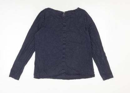 Womens UK Size 12 White Stuff Blue  Blouse