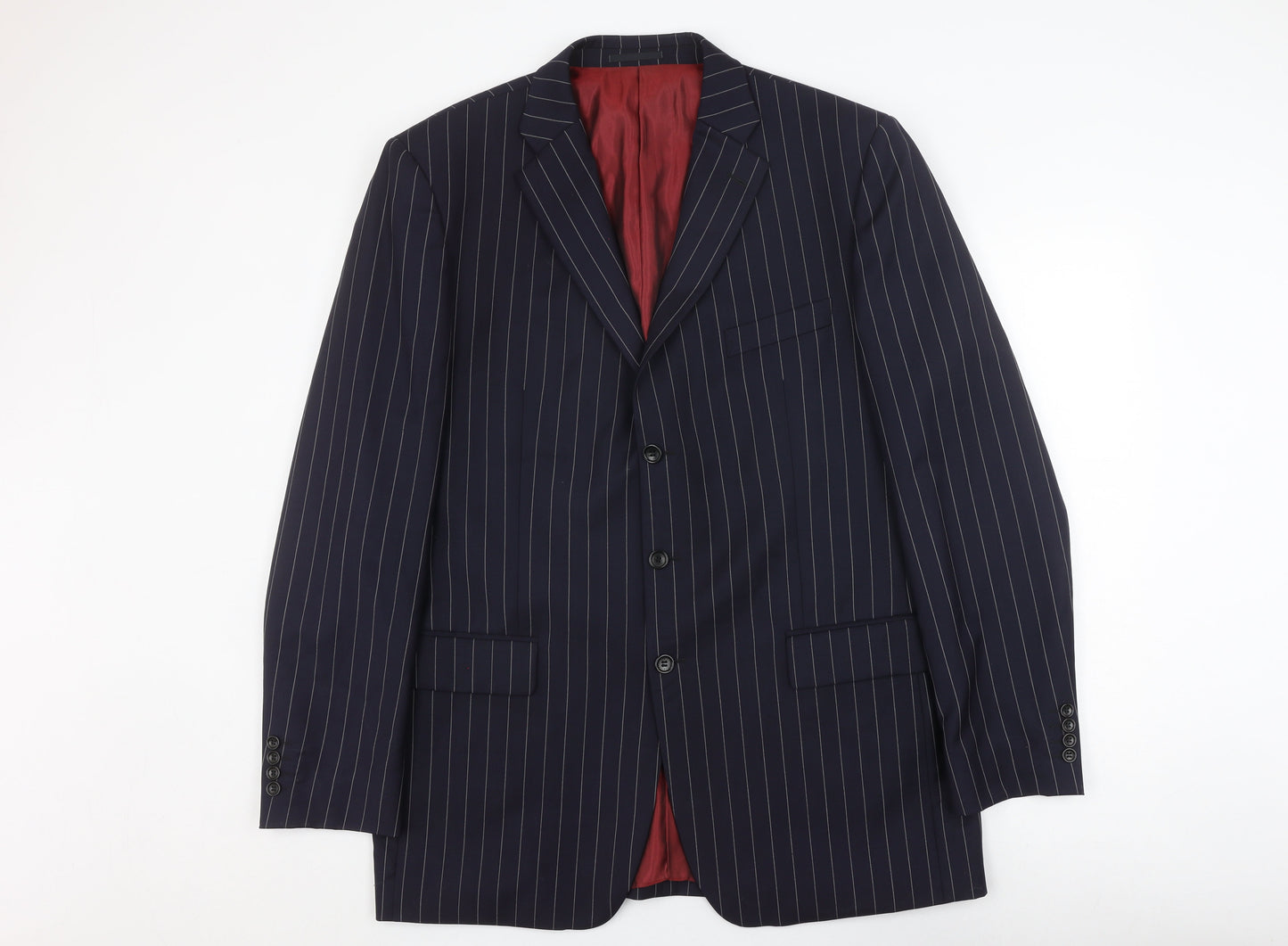 Mens UK Size 44 Howick Regular Blue Suit Jacket