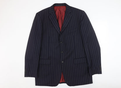 Mens UK Size 44 Howick Regular Blue Suit Jacket