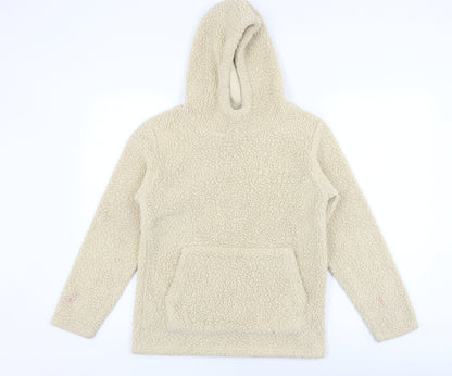 Mountain Warehouse Girls Beige Fleece Hoodie PRS