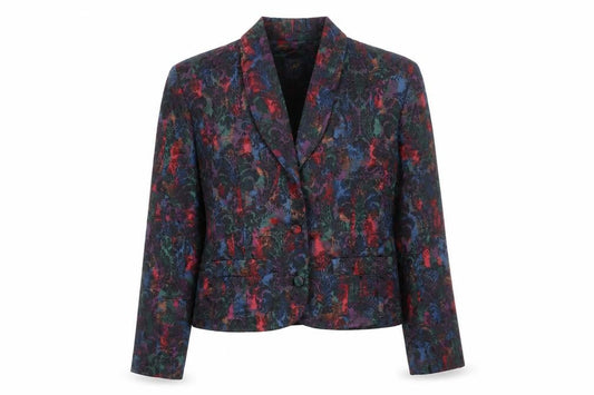 Womens UK Size 12 Monsoon Regular Multicoloured Suit Jacket