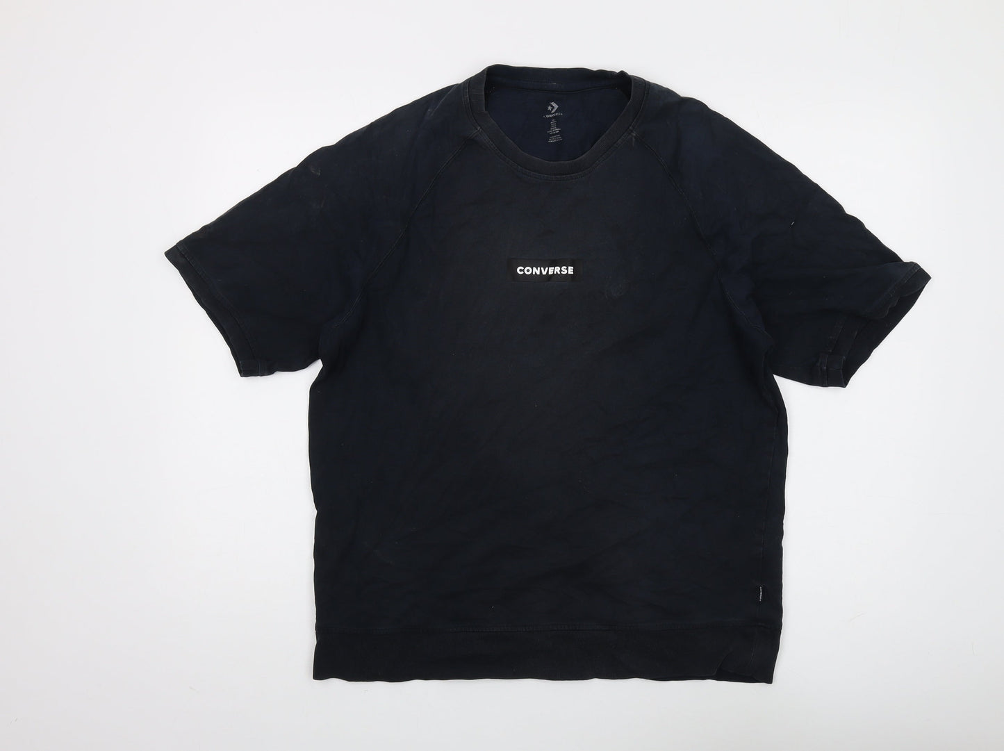 Mens UK Size S Converse Black  T-Shirt