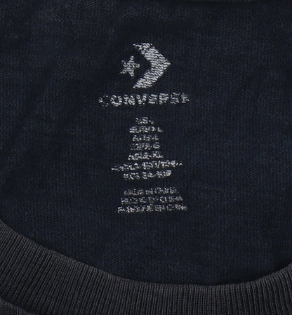 Mens UK Size S Converse Black  T-Shirt