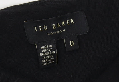 Ted Baker Women’s Black Bodysuit, 2XS