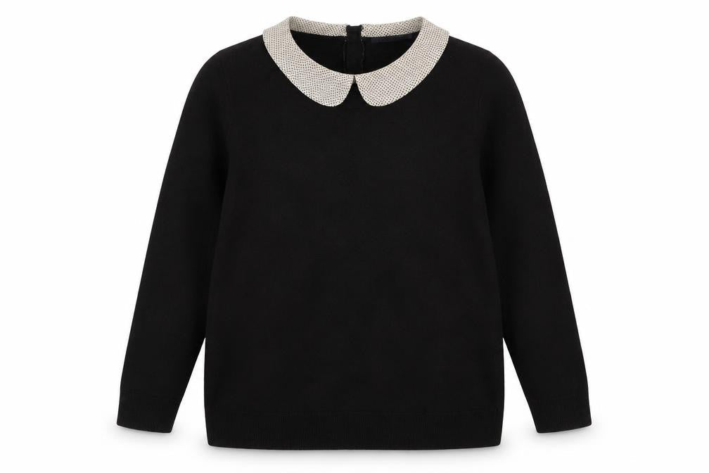Womens UK Size 12 Marks and Spencer Black Pullover Jumper