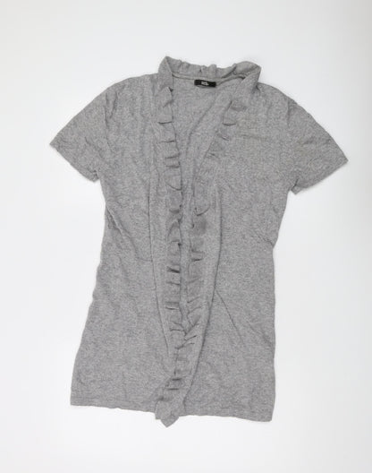 Womens UK Size 12 Marks and Spencer Grey Cardigan Jumper