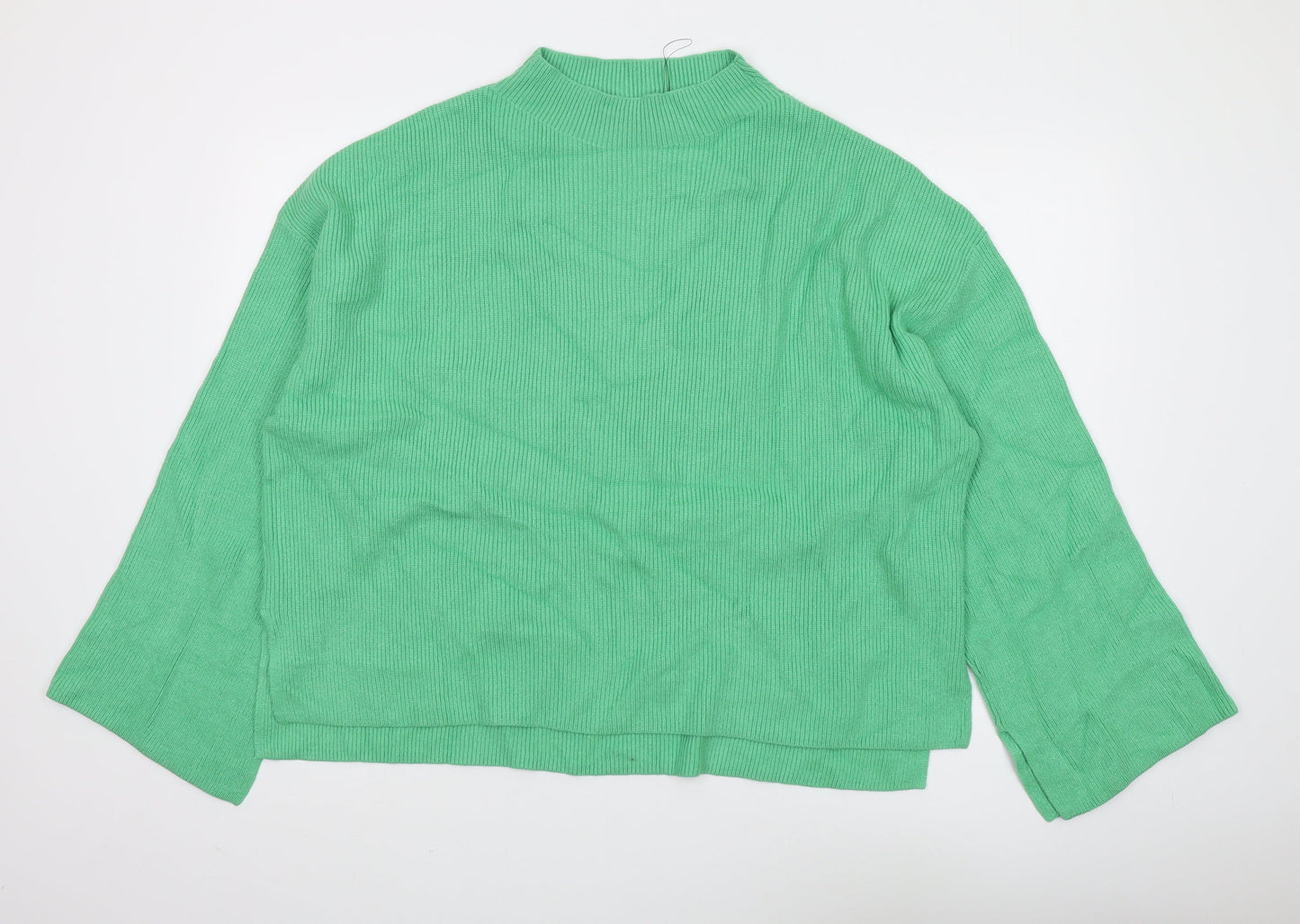 Womens UK Size XL Marks and Spencer Green Pullover Jumper
