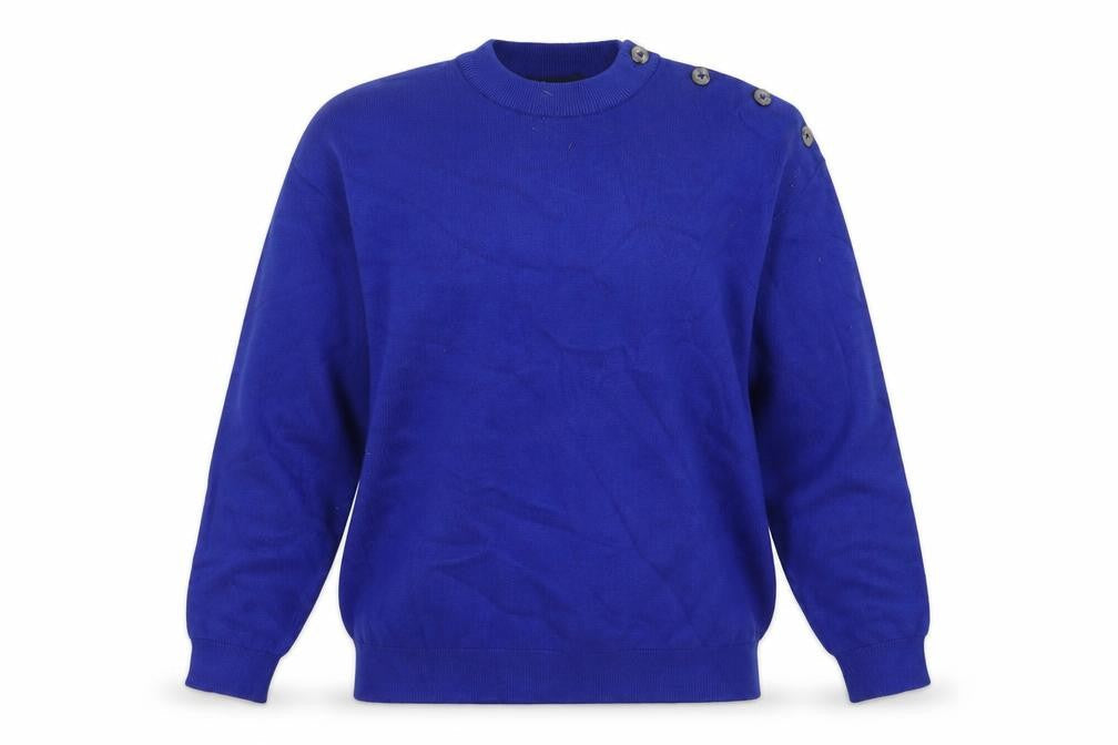 Womens UK Size M Marks and Spencer Blue Pullover Jumper