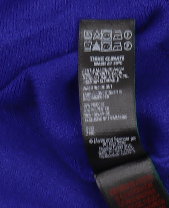 Womens UK Size M Marks and Spencer Blue Pullover Jumper