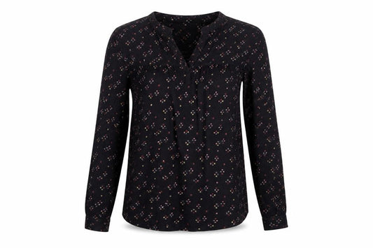 Womens UK Size 10 Marks and Spencer Black  Blouse