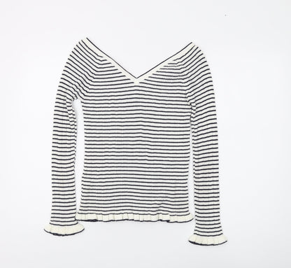 Womens UK Size 10 ASOS Black Pullover Jumper