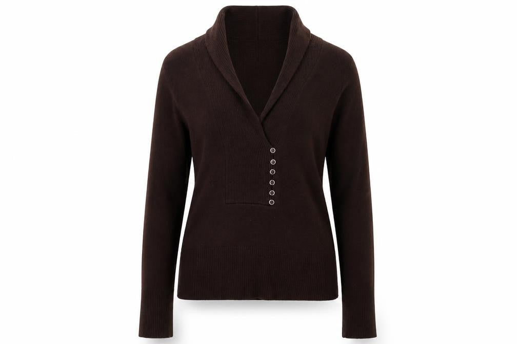 Womens UK Size 10 Wallis Brown Pullover Jumper