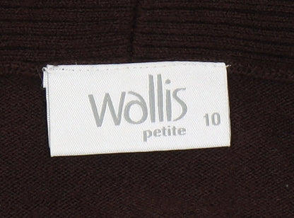 Womens UK Size 10 Wallis Brown Pullover Jumper