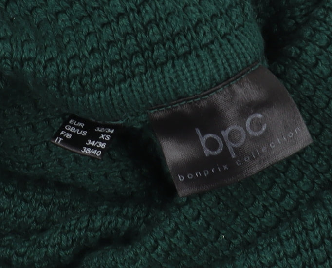 Womens UK Size 6 bpc Green Pullover Jumper