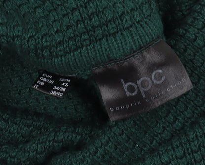 Womens UK Size 6 bpc Green Pullover Jumper