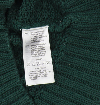 Womens UK Size 6 bpc Green Pullover Jumper