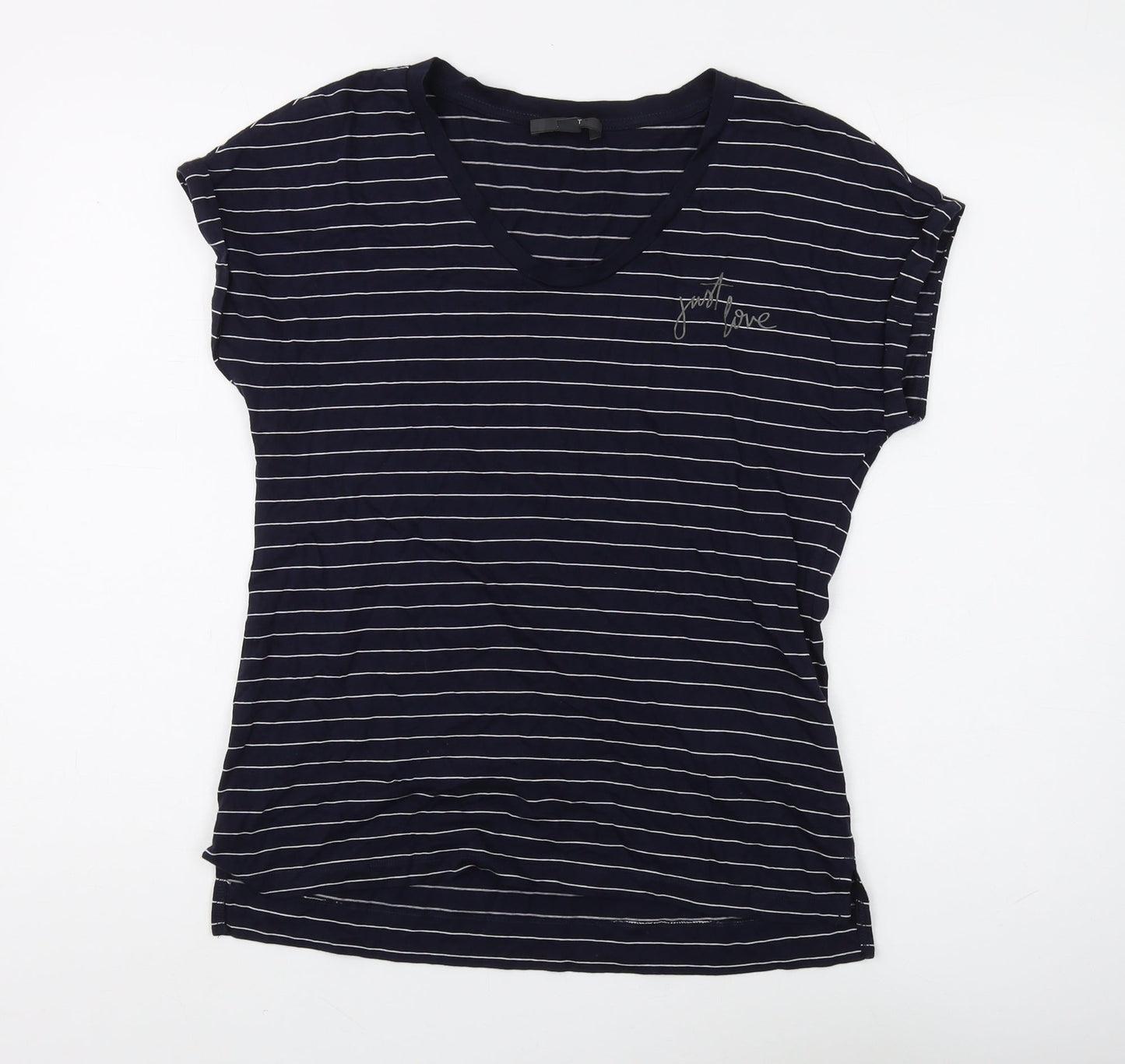 Womens UK Size S Esprit Blue Basic T-Shirt