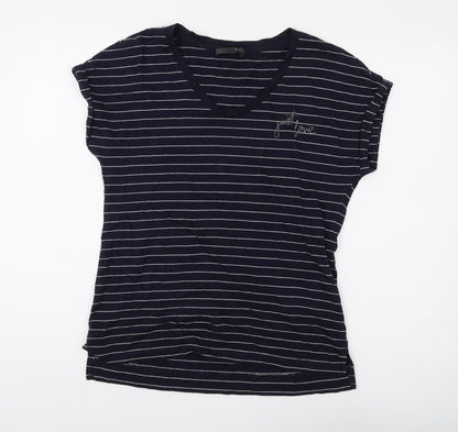 Womens UK Size S Esprit Blue Basic T-Shirt