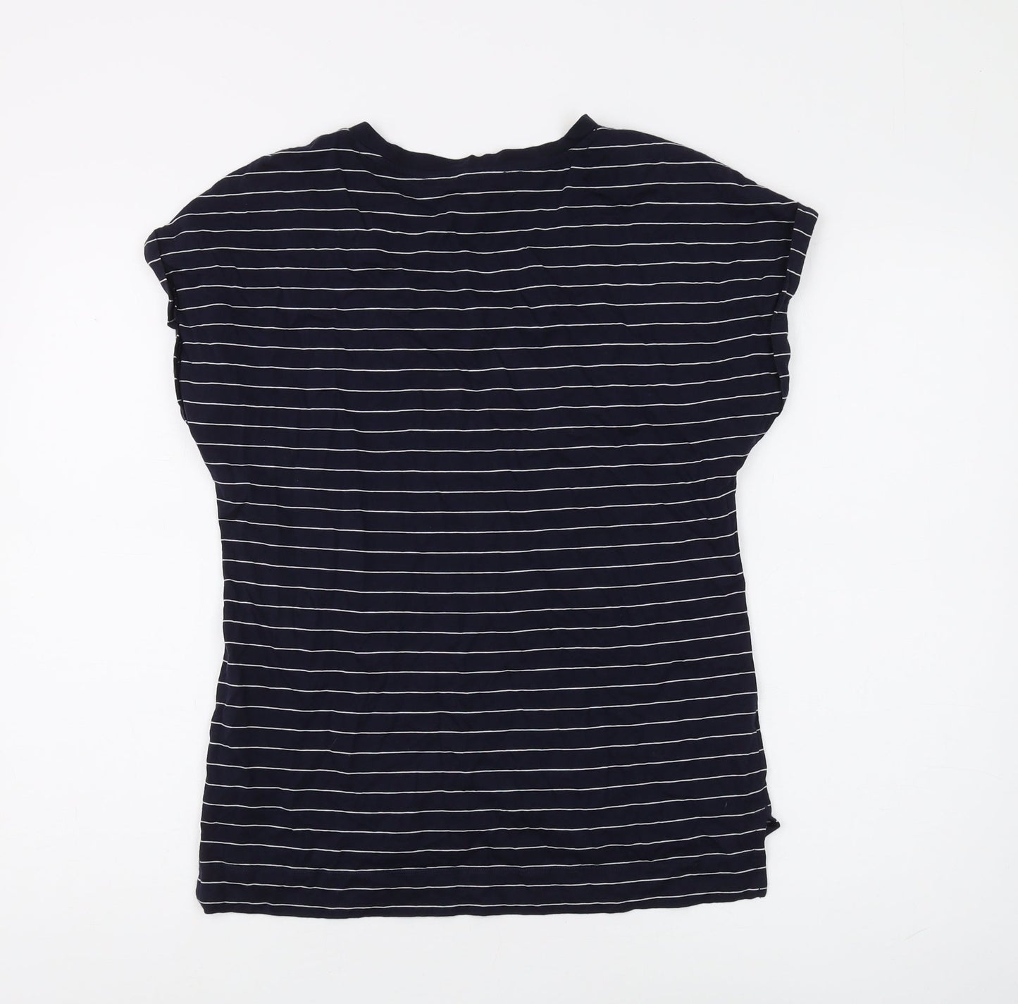 Womens UK Size S Esprit Blue Basic T-Shirt