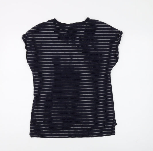 Womens UK Size S Esprit Blue Basic T-Shirt