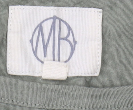 MB Men's Green Crew Neck T-Shirt XL