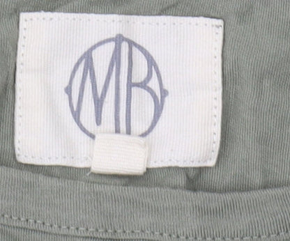 MB Men's Green Crew Neck T-Shirt XL