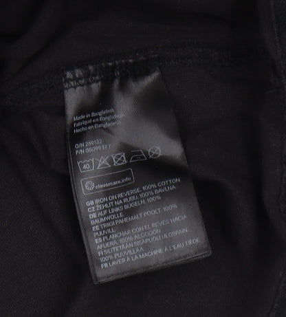 Label of Graded Goods Men's Black Beach T-Shirt XS