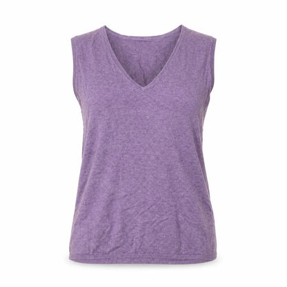 Womens UK Size S T.M. Lewin Purple Basic Tank