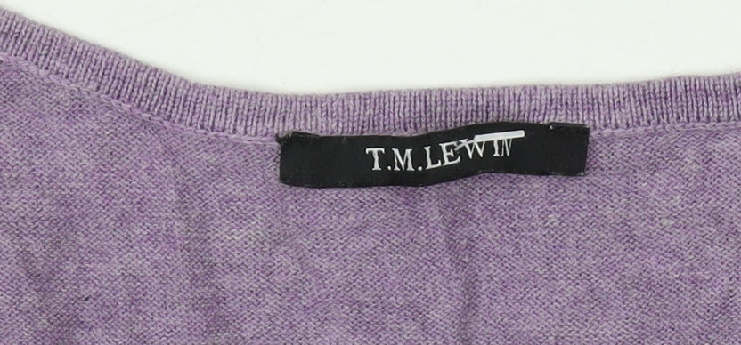 Womens UK Size S T.M. Lewin Purple Basic Tank