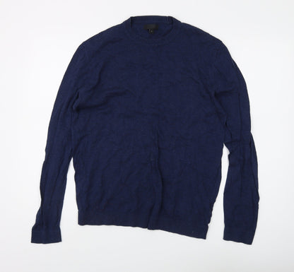 ASOS Men’s Blue Pullover Jumper M - Cotton Blend