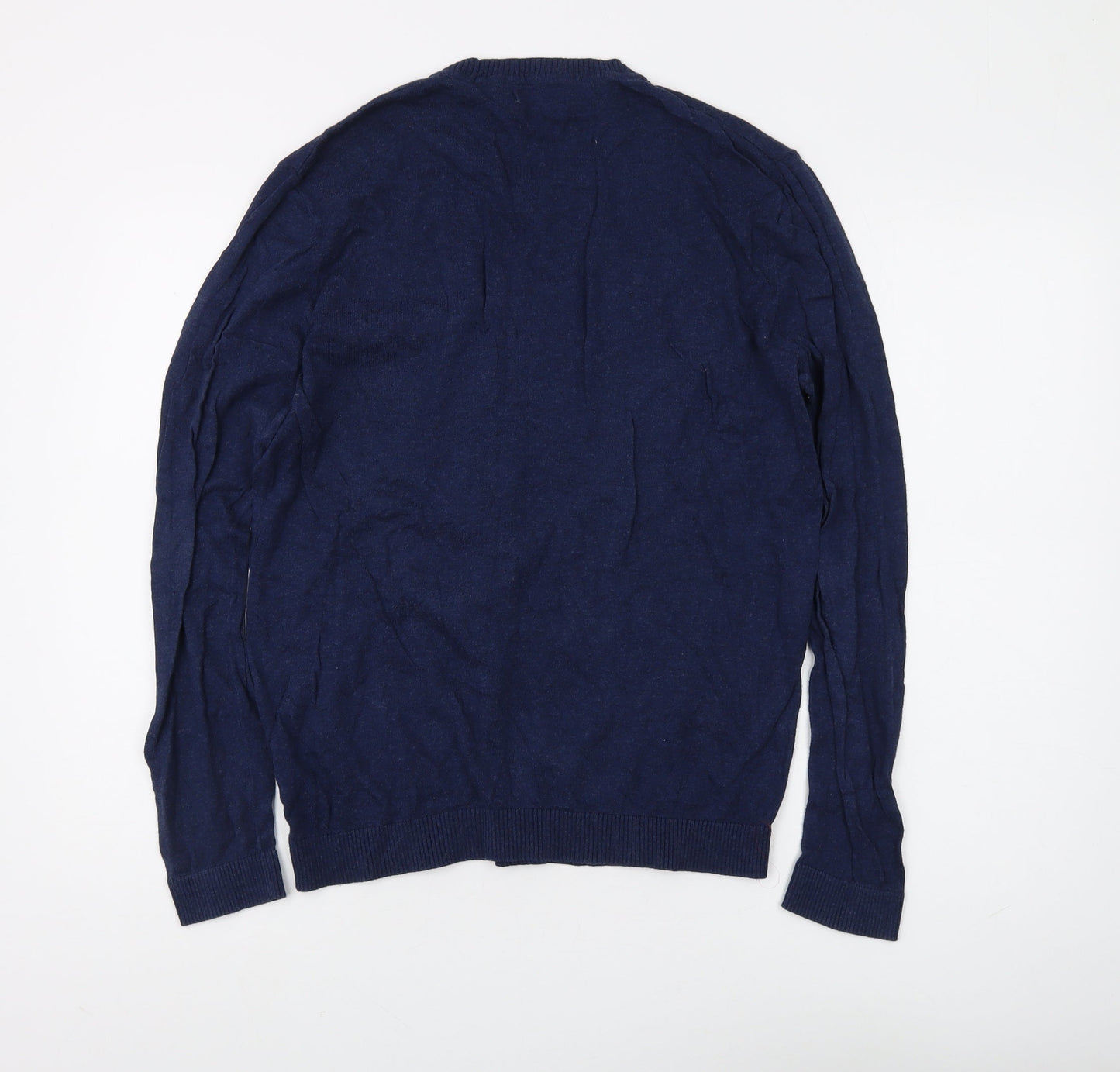 ASOS Men’s Blue Pullover Jumper M - Cotton Blend