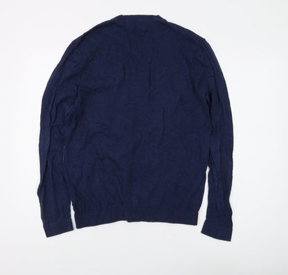 ASOS Men’s Blue Pullover Jumper M - Cotton Blend