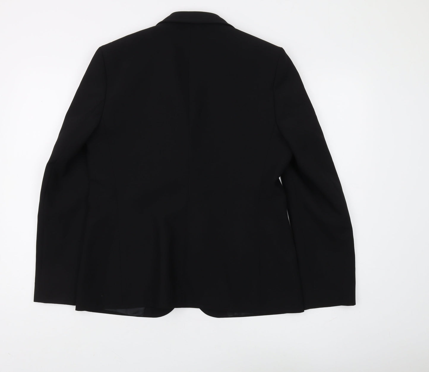 Marks and Spencer Women's Black Blazer Size 12 Classic Fit