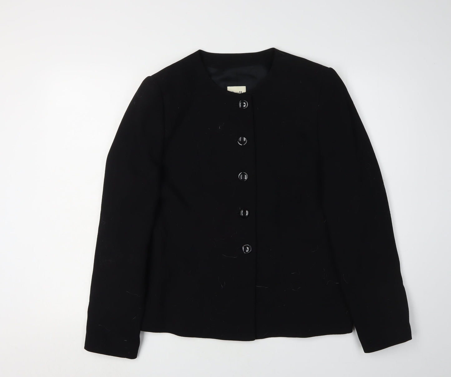 Viyella Women's Black Suit Jacket, Size 14, Excellent