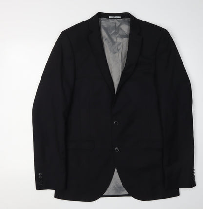 Mens UK Size 38 NEXT Regular Black Suit Jacket
