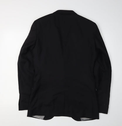 Mens UK Size 38 NEXT Regular Black Suit Jacket