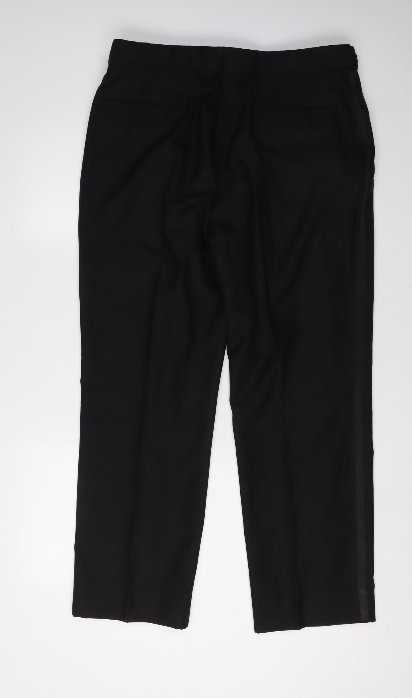 Austin Reed Men's Black Slim Fit Dress Pants Size S