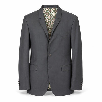 Mens UK Size 40 Ted Baker Regular Grey Suit Jacket