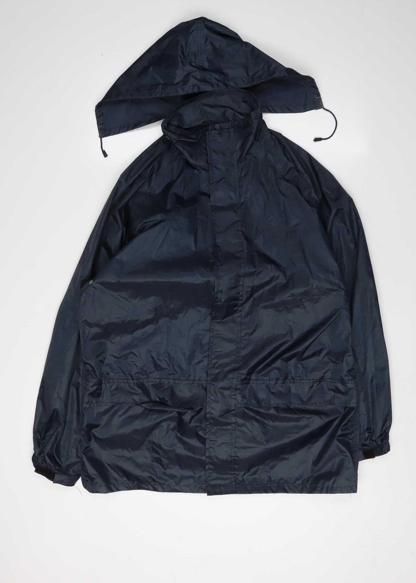 Mens UK Size M Highlander Black Rain Coat