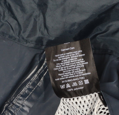 Mens UK Size M Highlander Black Rain Coat