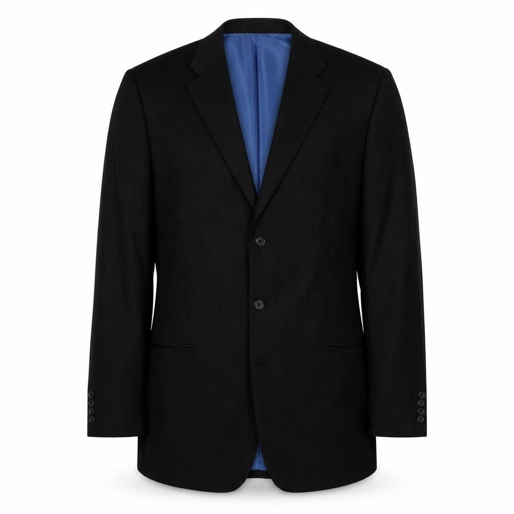 Mens UK Size 44 Greenwoods Regular Black Suit Jacket