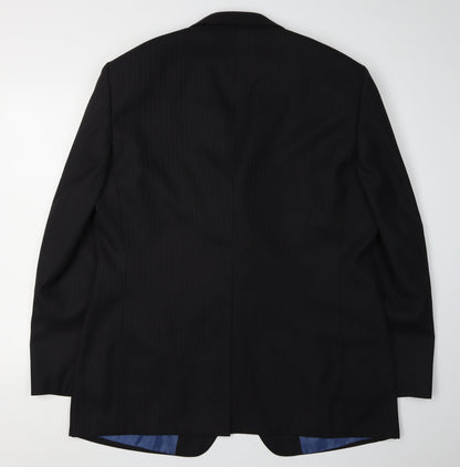 Mens UK Size 44 Greenwoods Regular Black Suit Jacket