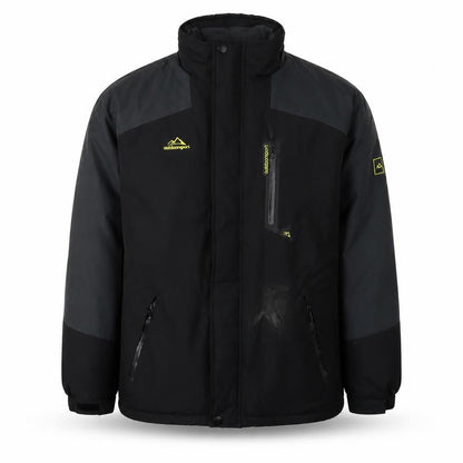 Mens UK Size M Outdoor Jacket Black Windbreaker Coat