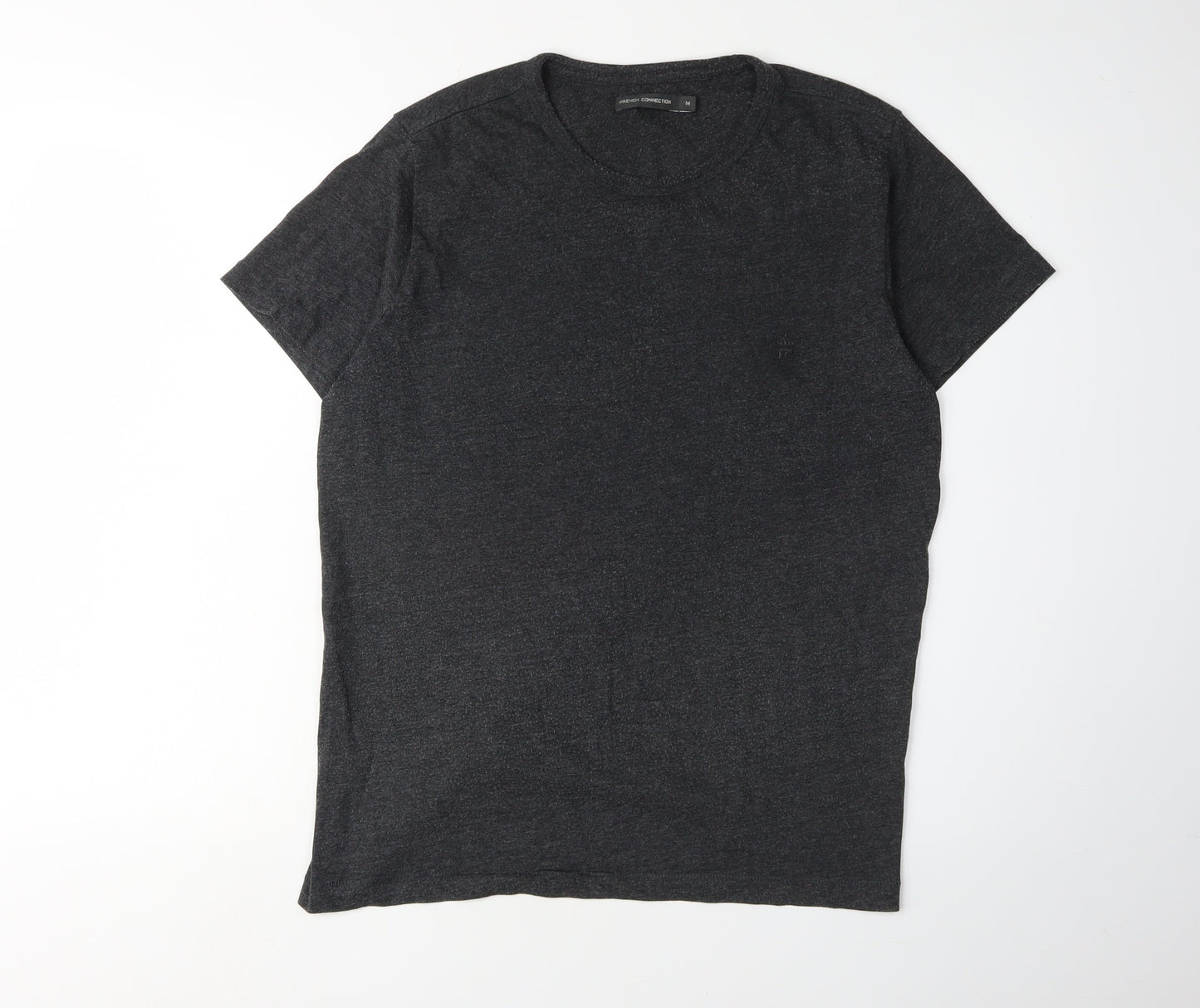 Mens UK Size M French Connection Black  T-Shirt