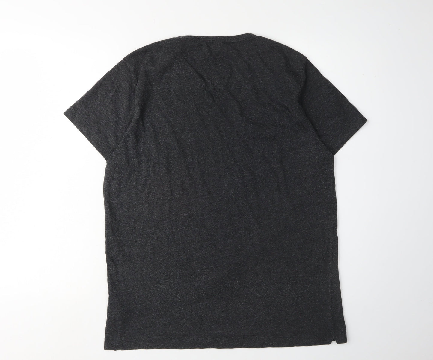 Mens UK Size M French Connection Black  T-Shirt